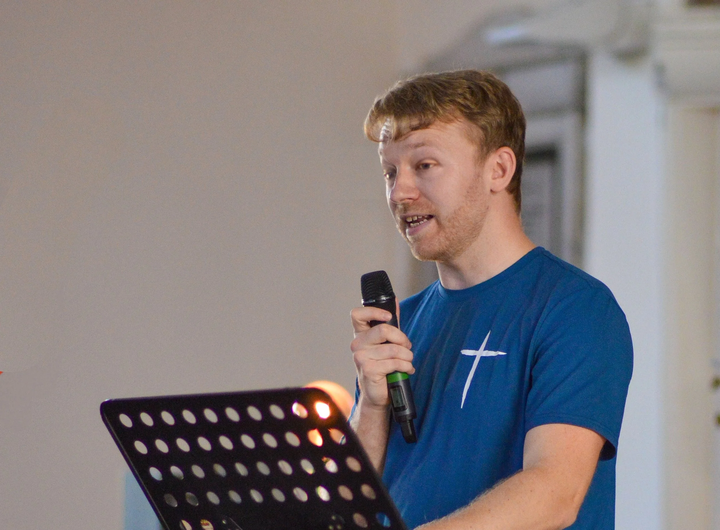 Bible teaching at Life Vineyard Church