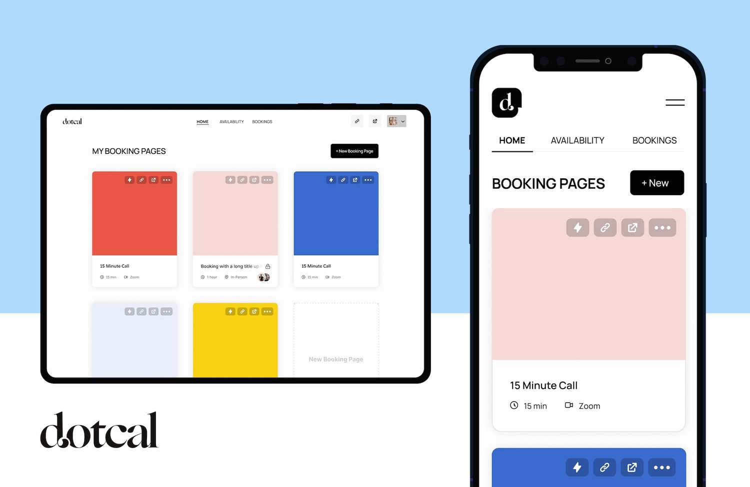 Dotcal Personalized Booking for Entrepreneurs