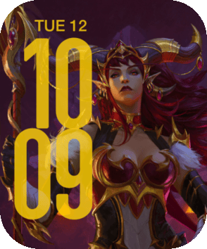 WoW Apple Watch face