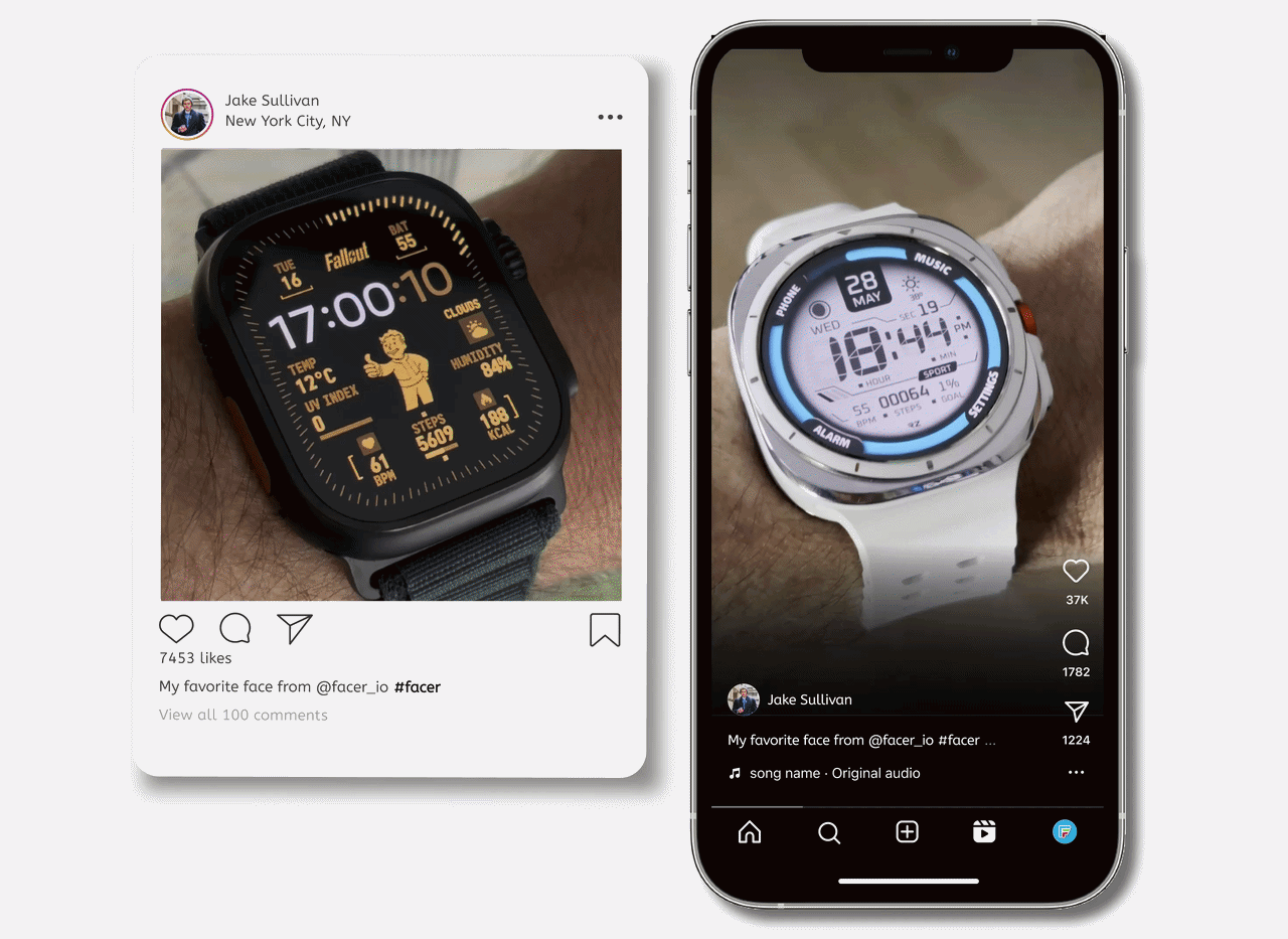 Example social post