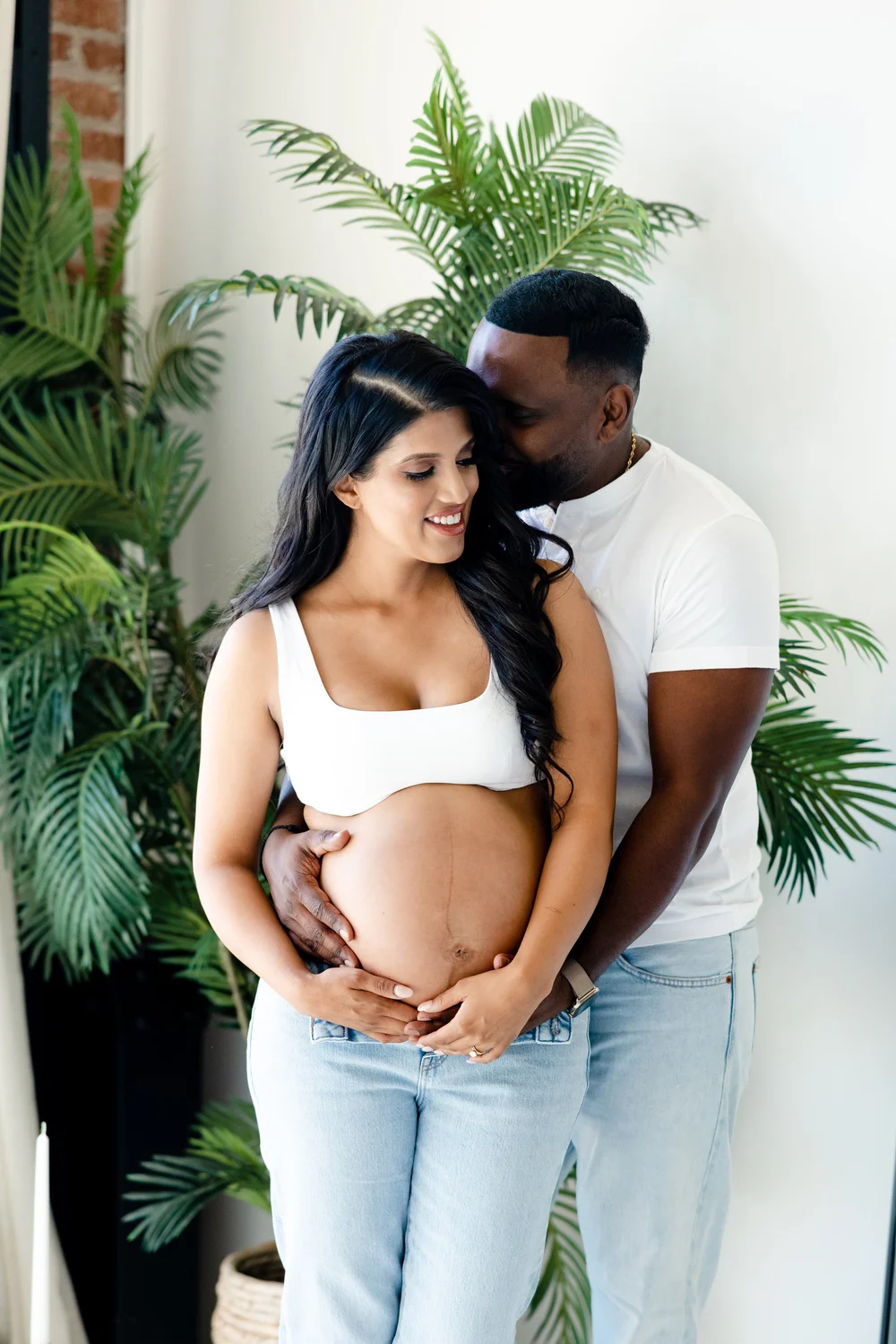 Maternity portrait in Toronto