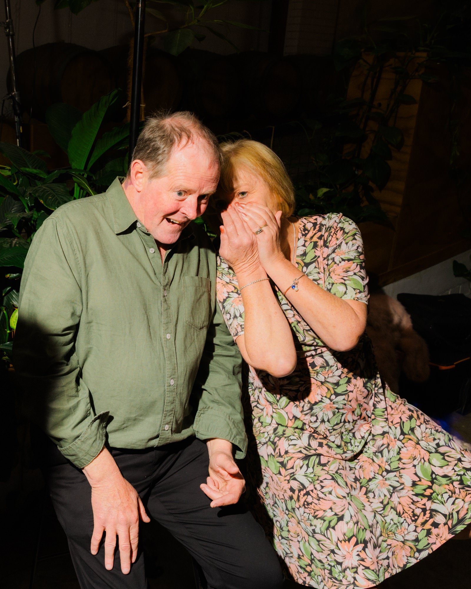 Tender family moment — quiet, intimate wedding moment