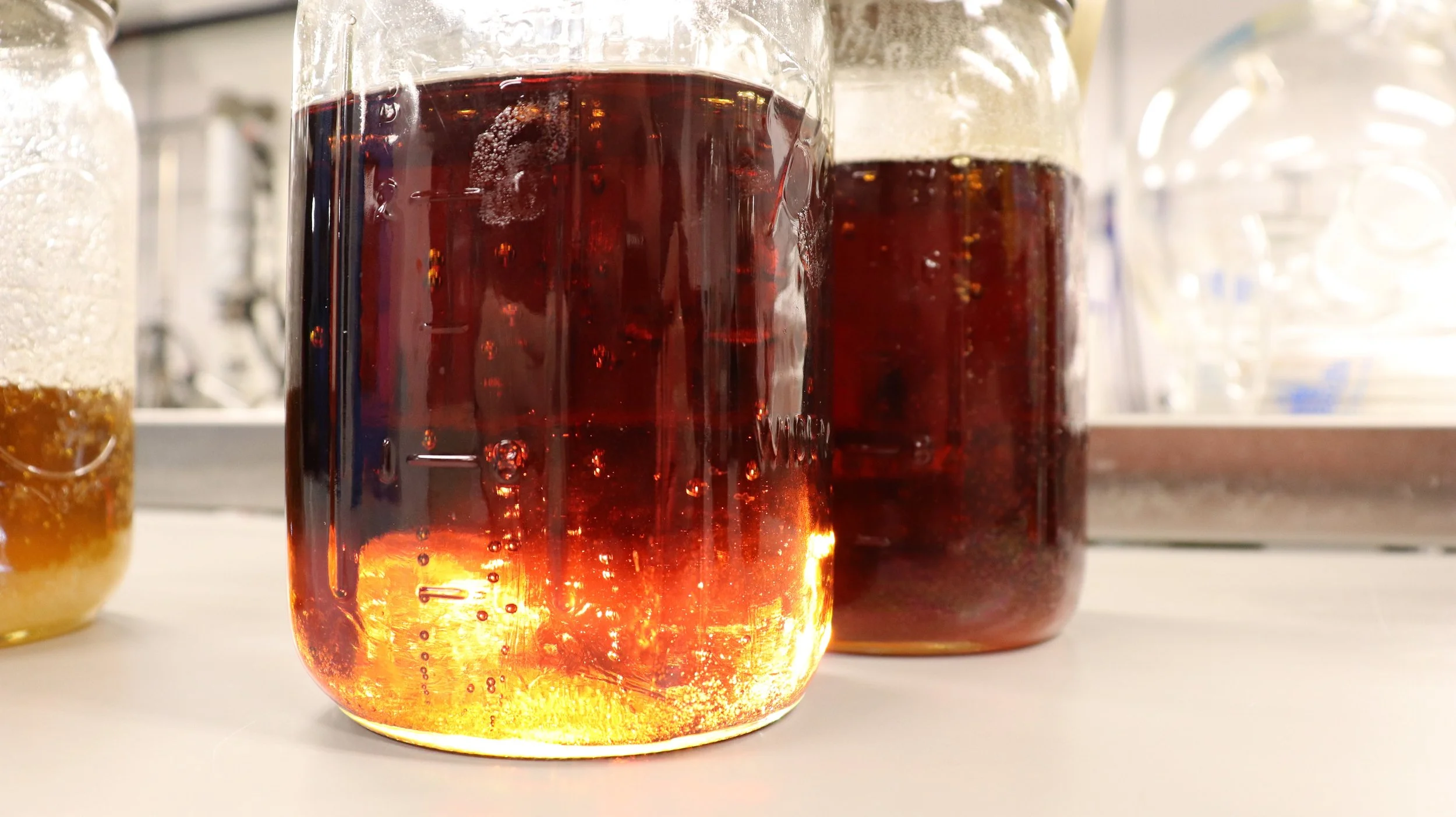 Extract before cannabinoid diamonds begin separating