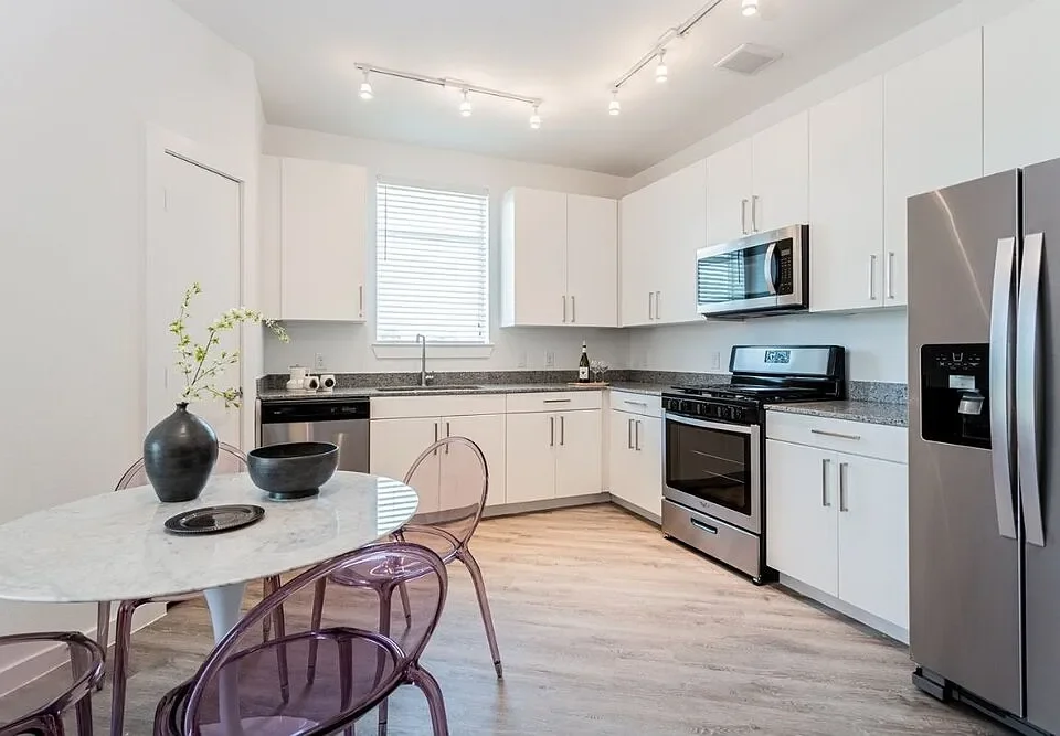 Modern kitchen at Aspire North Austin