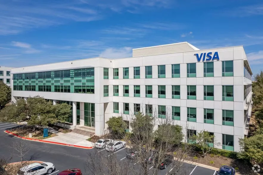 Modern office buildings near Aspire