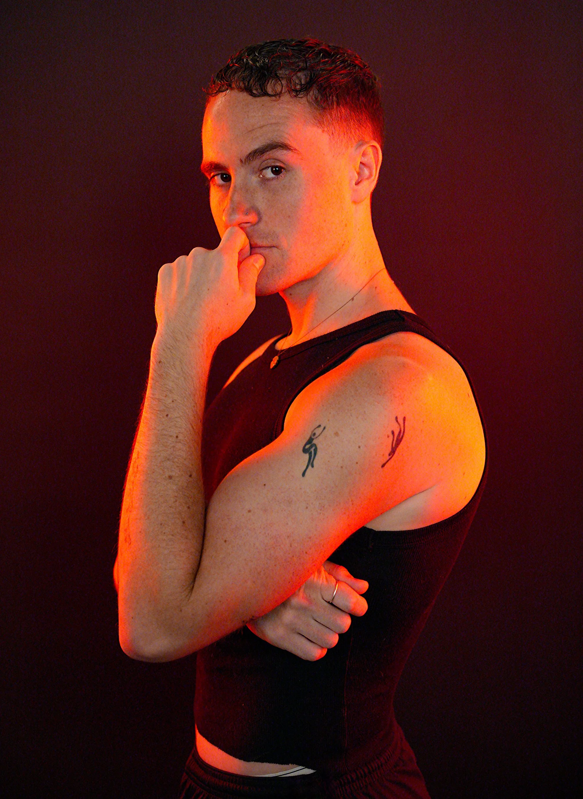 Teacher portrait for The Burn Room photographed by Navaji David Nava in Austin, Texas