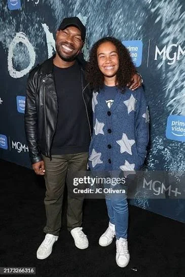 CJ Johnson at an Amazon MGM+ premiere