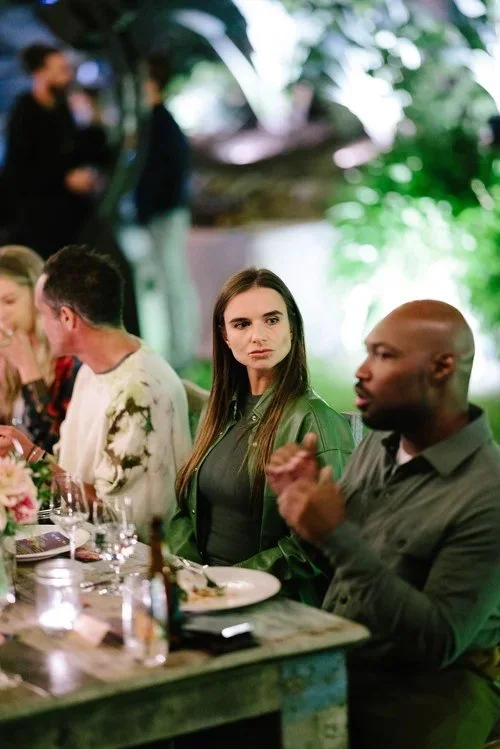 CJ Johnson at The Future of AI and Mental Health dinner