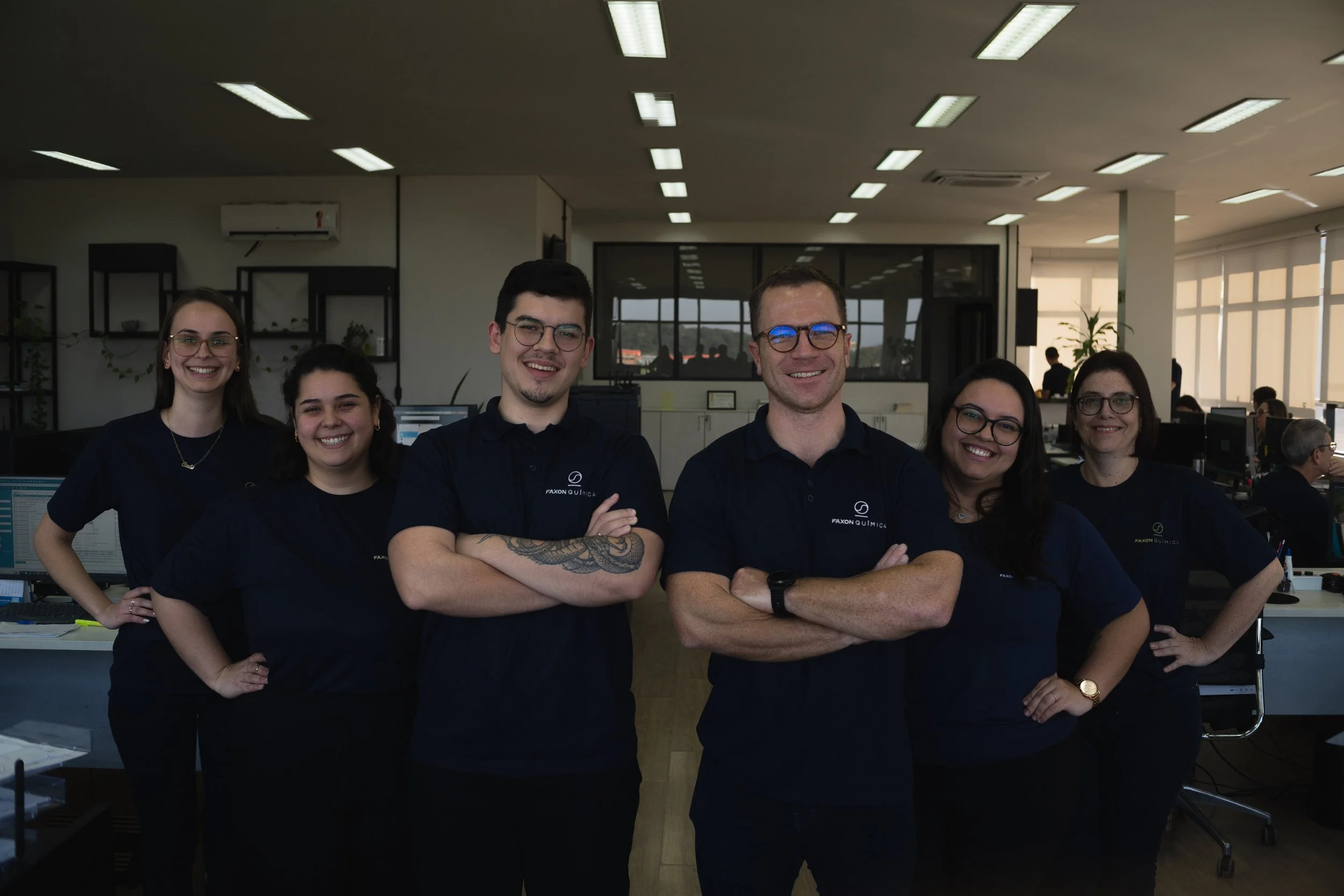 Equipe da Faxon Química