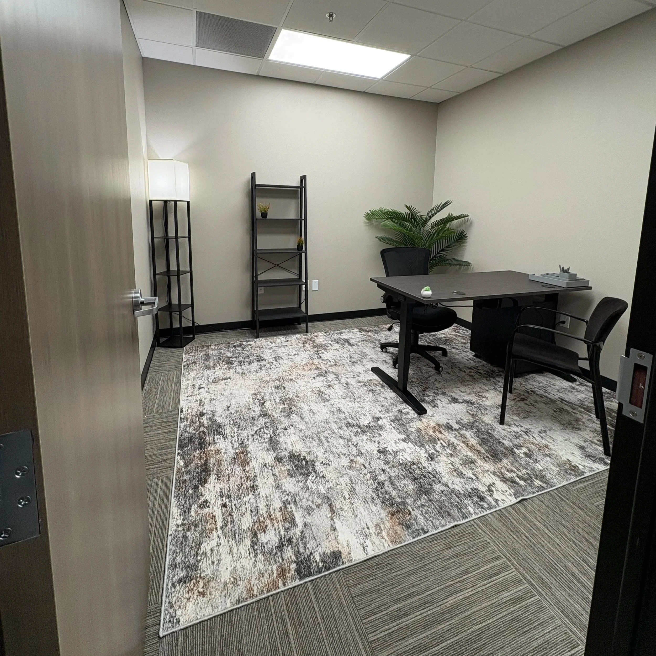 ClayDesta day office — desk, chair, ready to work