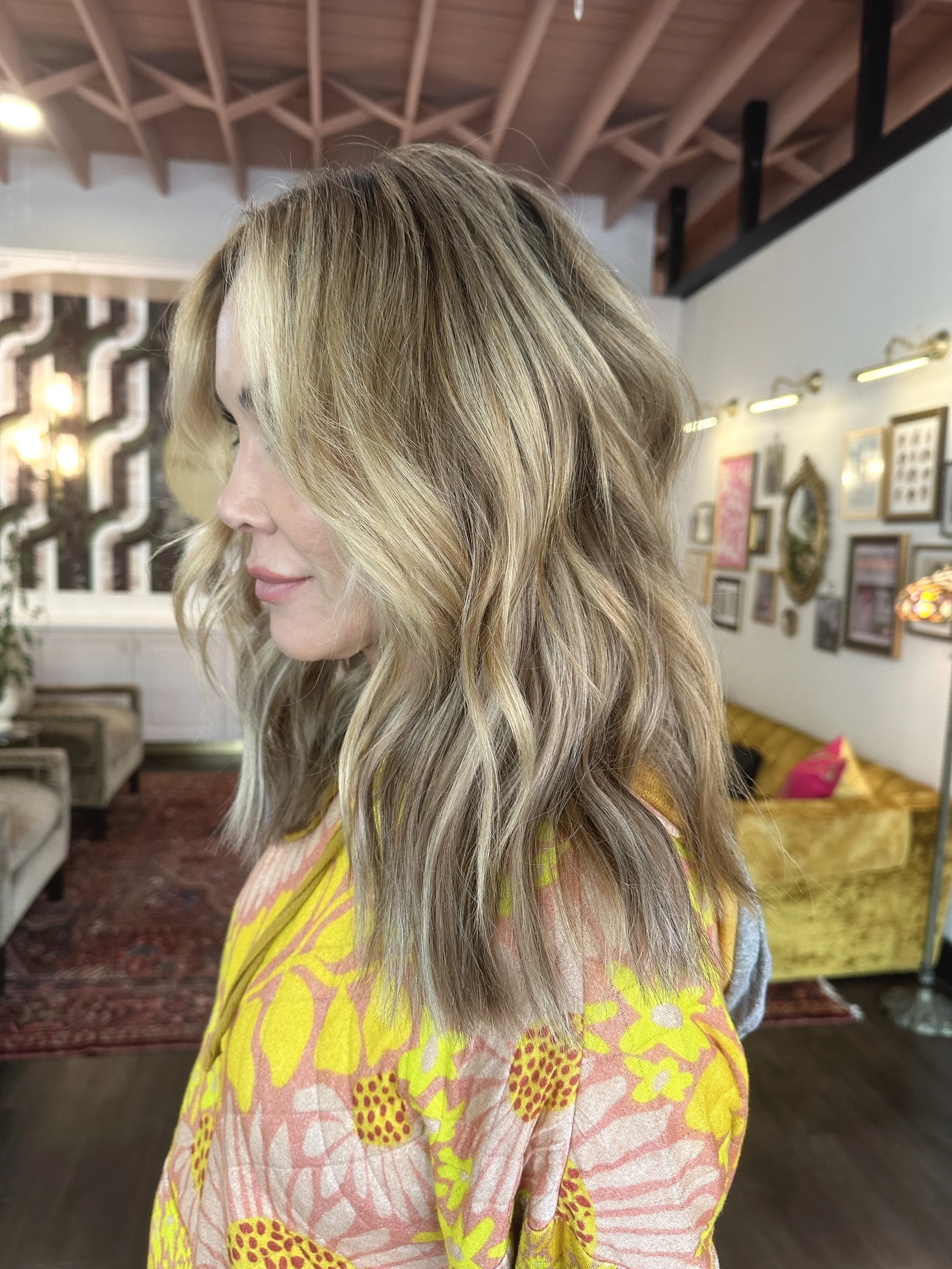 Blonde balayage
