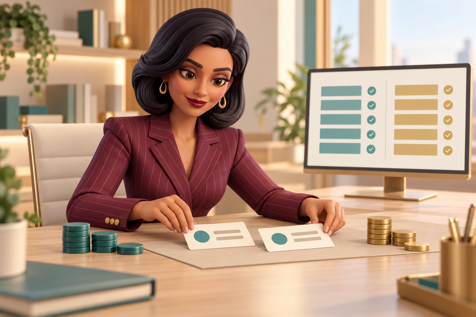 Rima matching revenue records and reviewing payments
