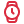 Icon of a red wrist watch