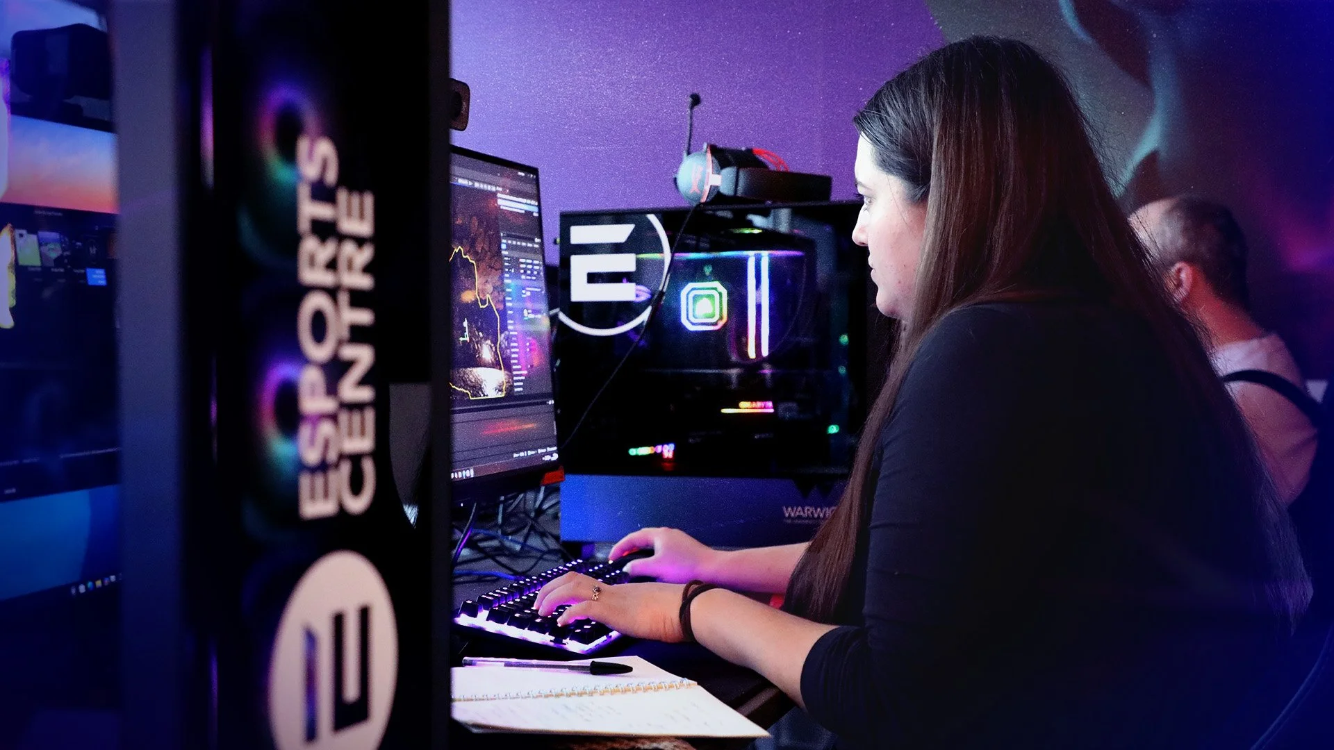 Immersive Warwick Fusion Esports or lab-style environment