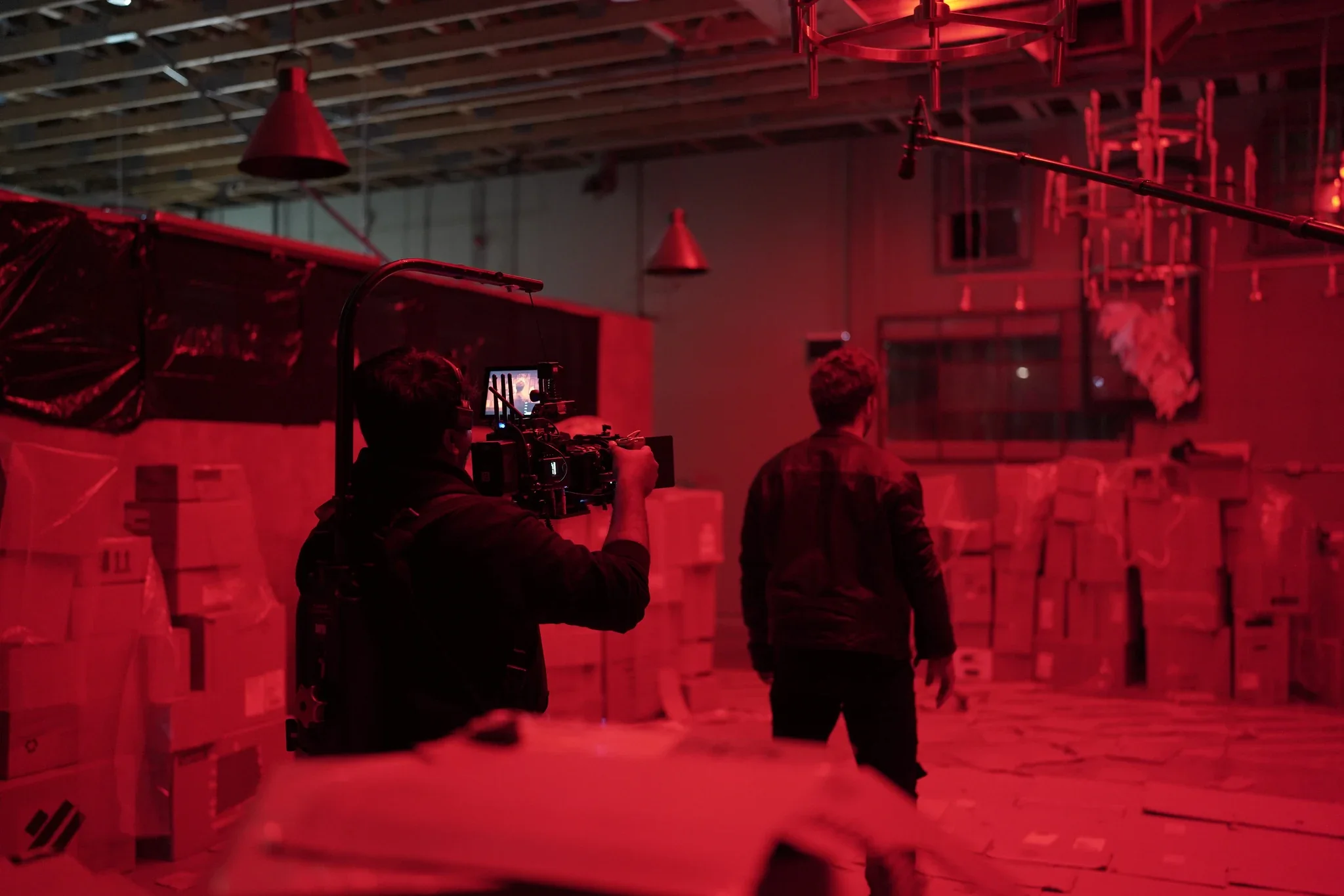 Behind-the-scenes production image from Names Jordan
