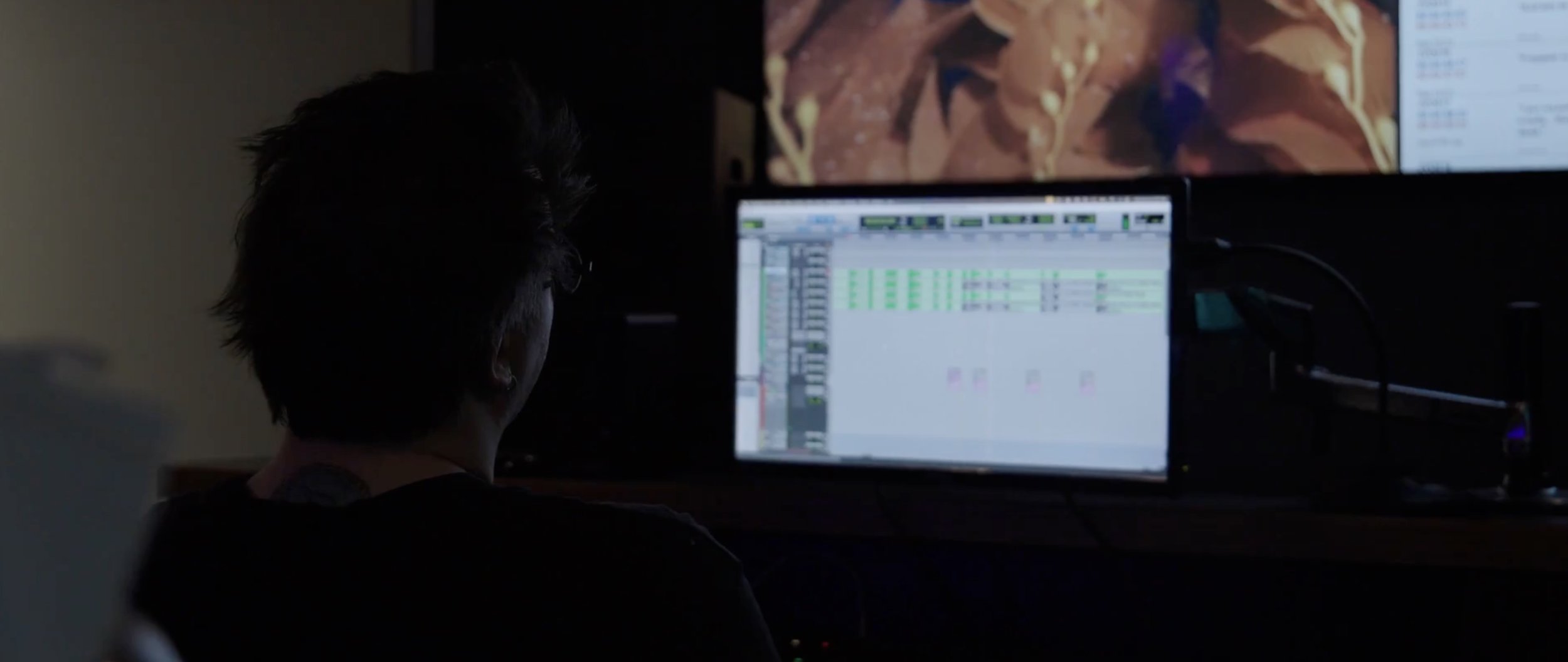 Behind-the-scenes visual effects and production work on Names Jordan