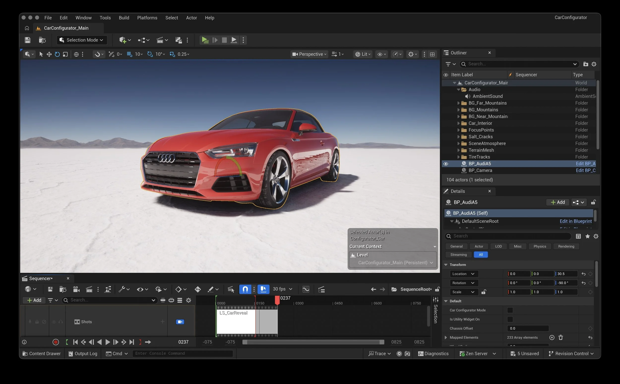 Unreal ecosystems visual for Warwick UEFN masterclasses