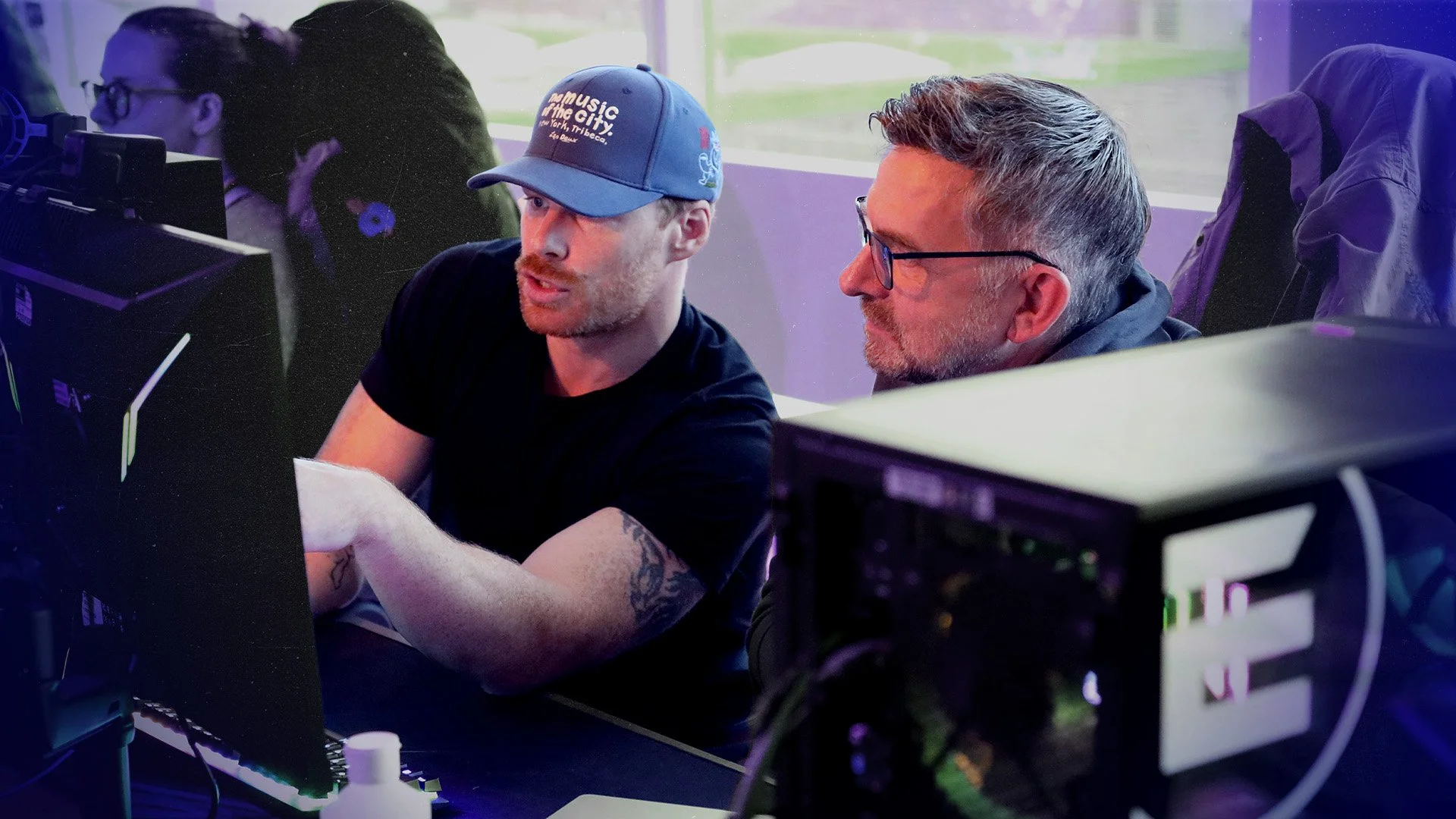 Teams at Warwick collaborating in a future-focused learning space