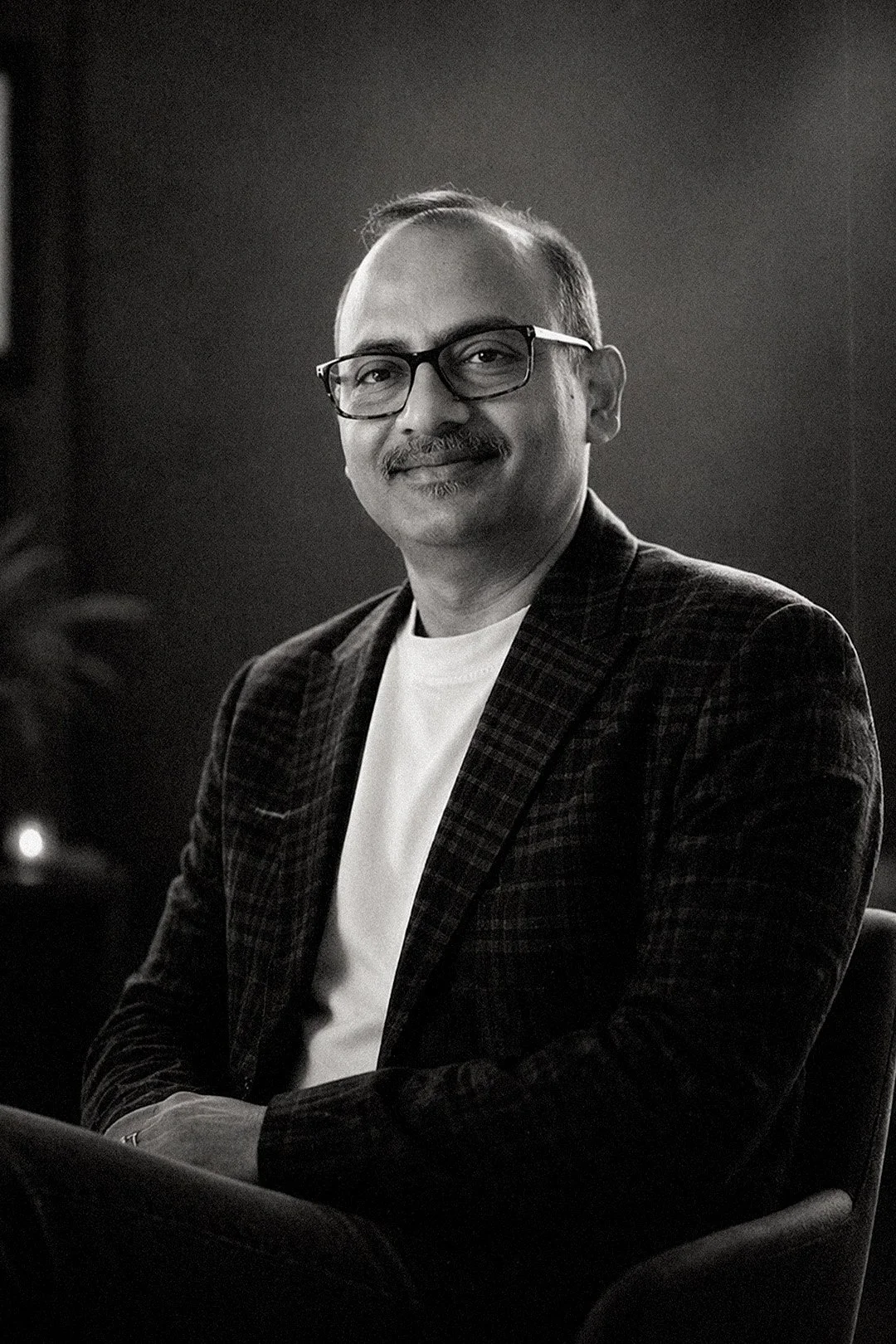 Portrait of Subhadarshi Tripathy, Director of Film Programs at CEA.