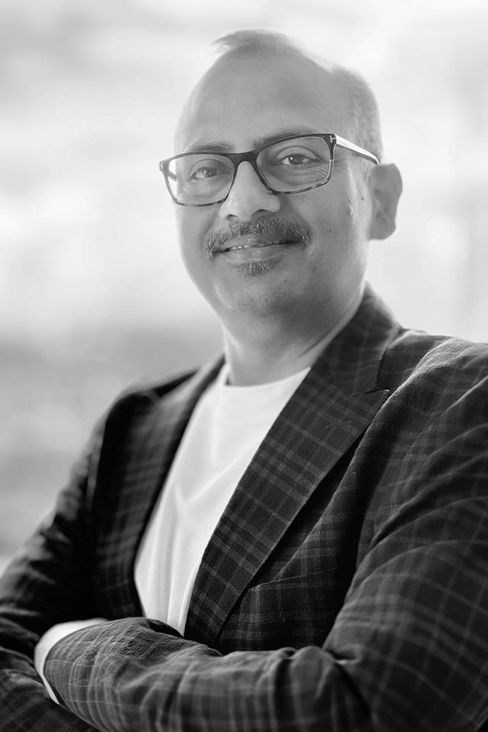 Portrait of Subhadarshi Tripathy, Director of Film Programs at CEA.