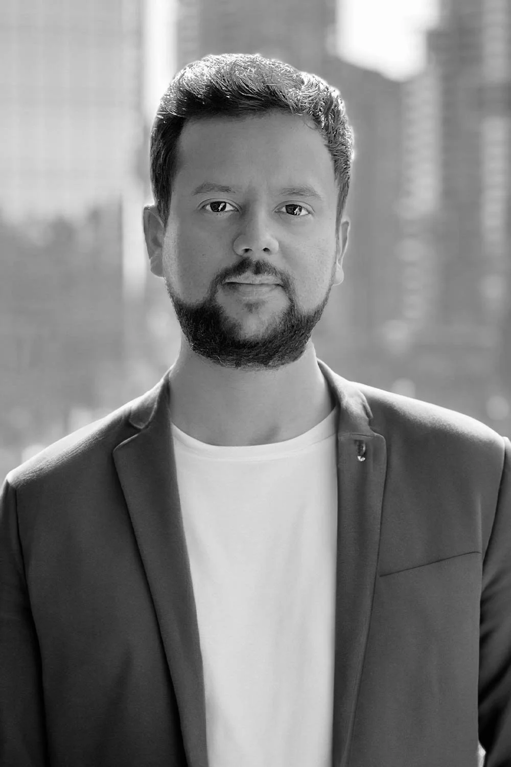 Portrait of Priyank Murarka, Director of VFX and 3D Programs at CEA.