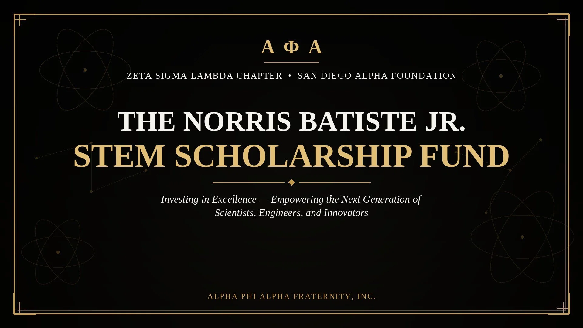 The Norris Batiste Jr. STEM Scholarship Fund
