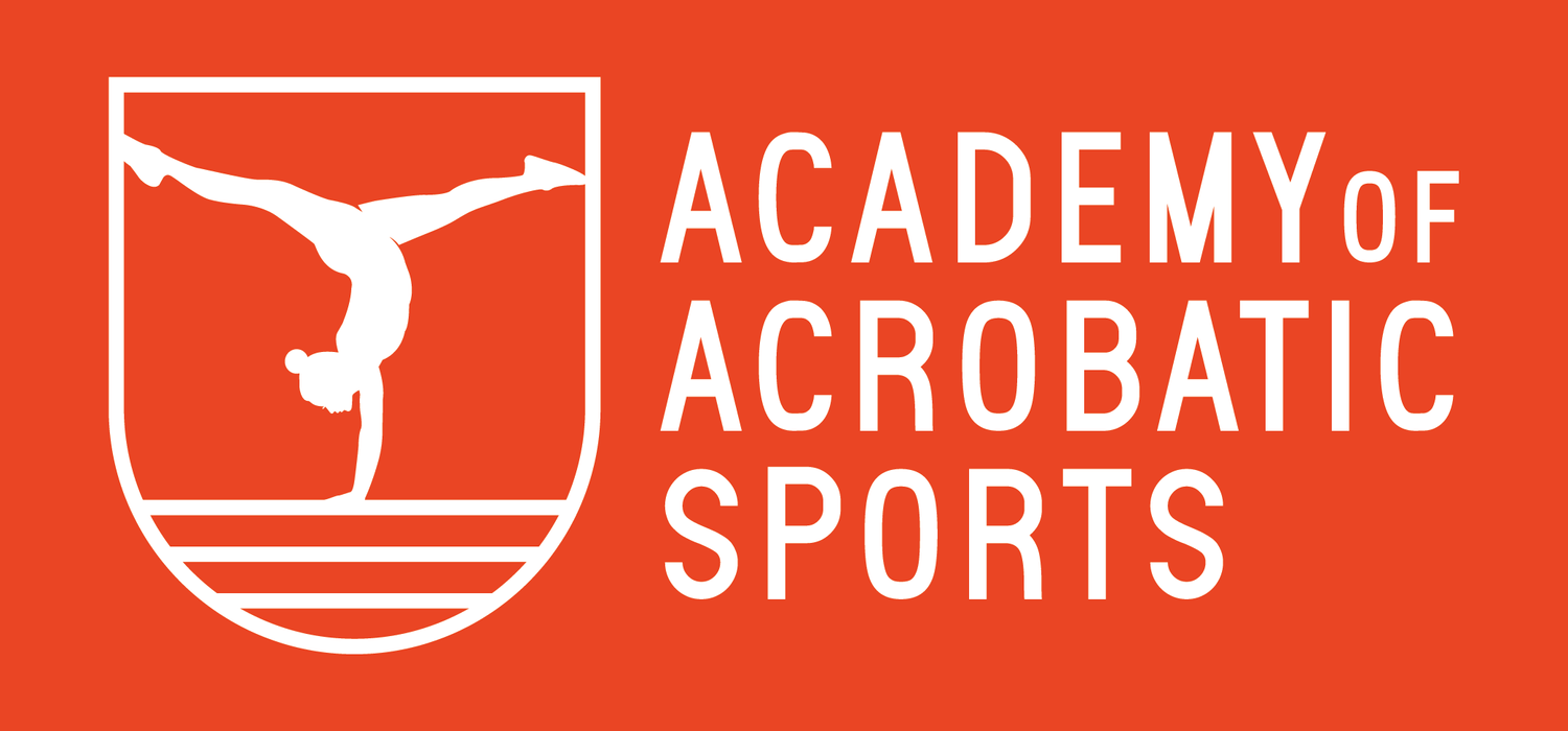 The Academy of Acrobatic Sports and Elite Cheer logo