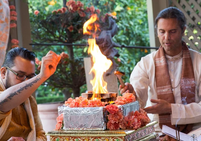 Avahana sacred ceremony