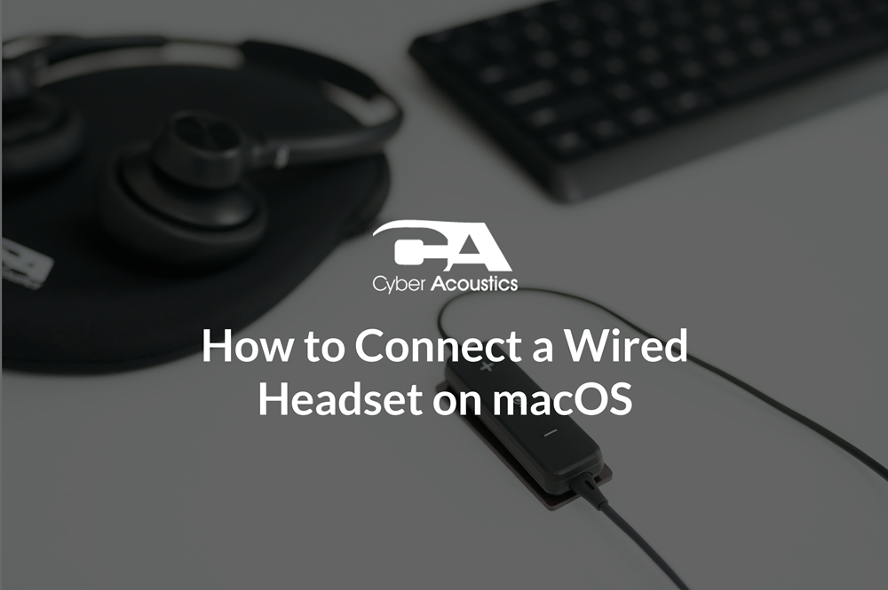 Thumbnail: How to Connect a Wired Headset on macOS
