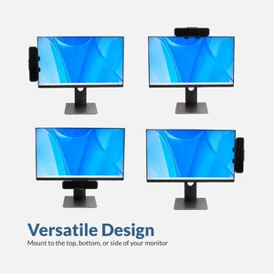 CA-2890BT versatile design showing four monitor mounting positions: left, top, bottom, and right