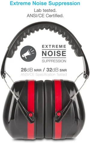 Noise suppressing hearing protection ANSI/CE Tested
