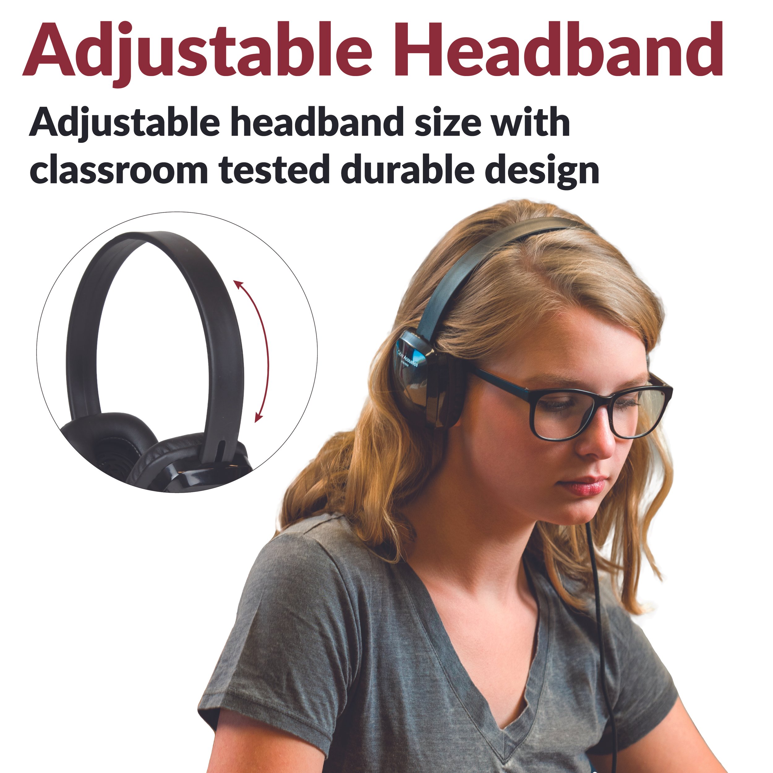 School Headphones best for grades 5-12