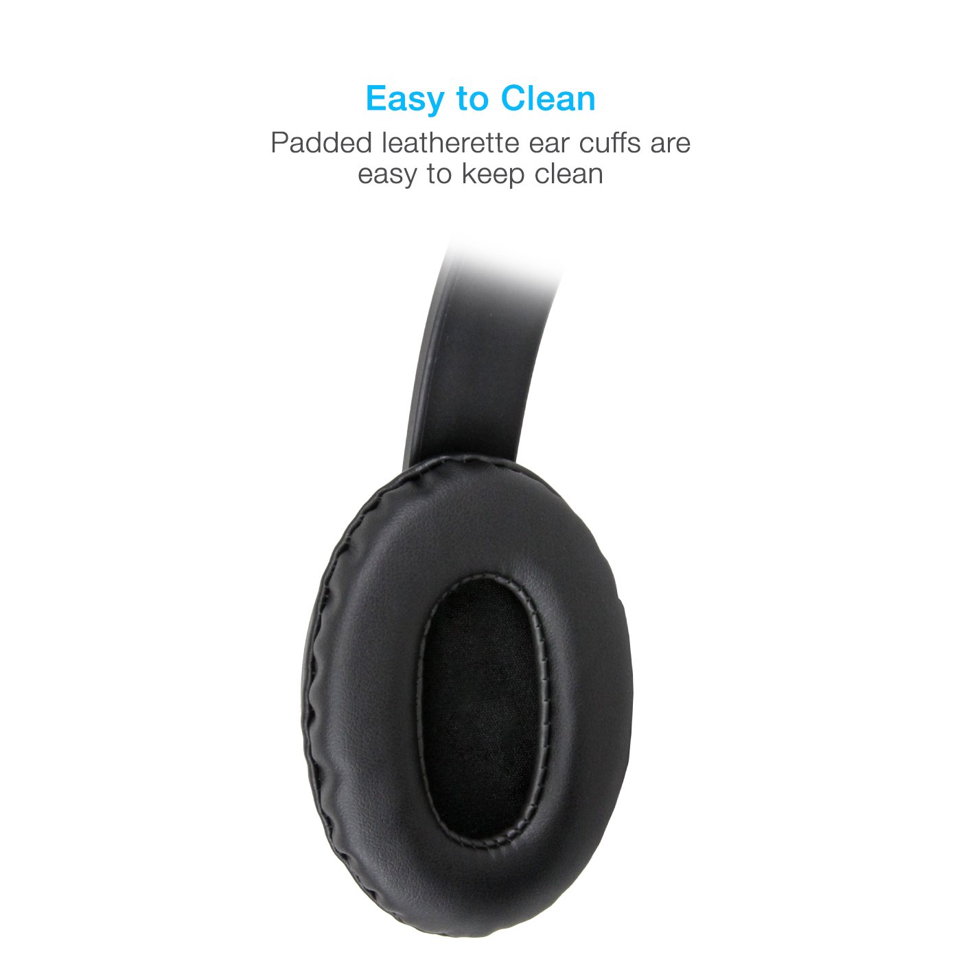 Easy to clean earpads