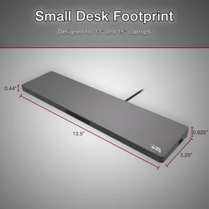 DS-6000 docking station providing up to 96W USB-C power delivery to charge laptops while connected to monitors and accessories