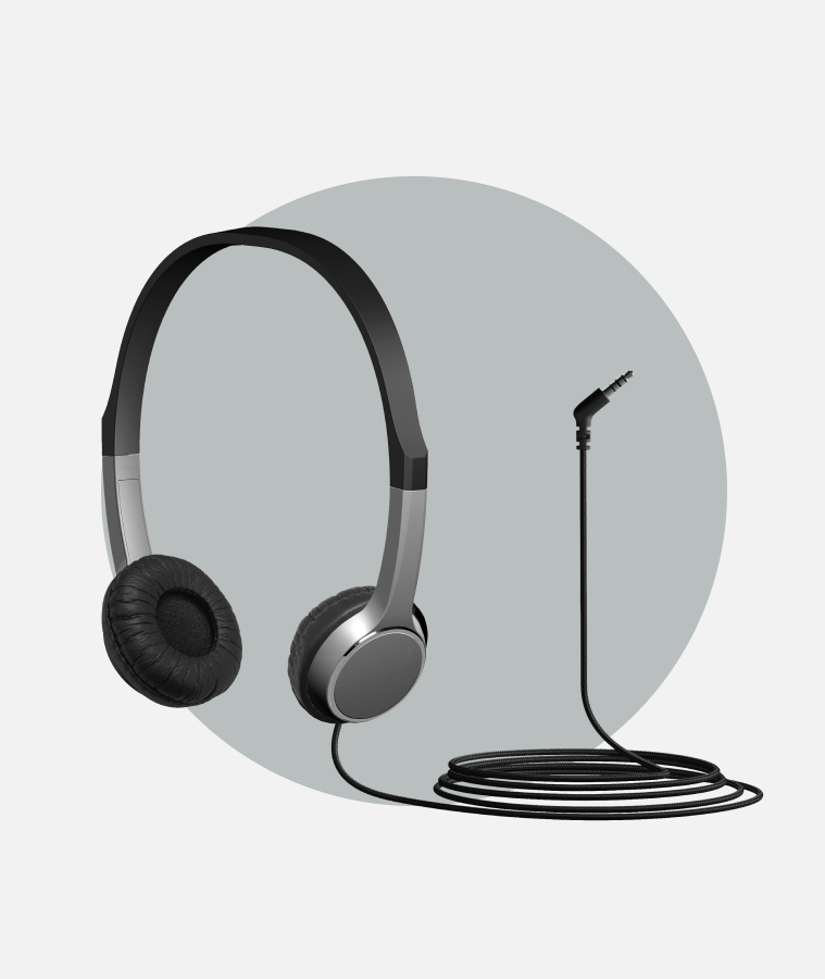 ACM-7000 Young student headphones for the classroom