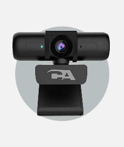WC-2000 1080p HD-AF webcam with integrated privacy shutter