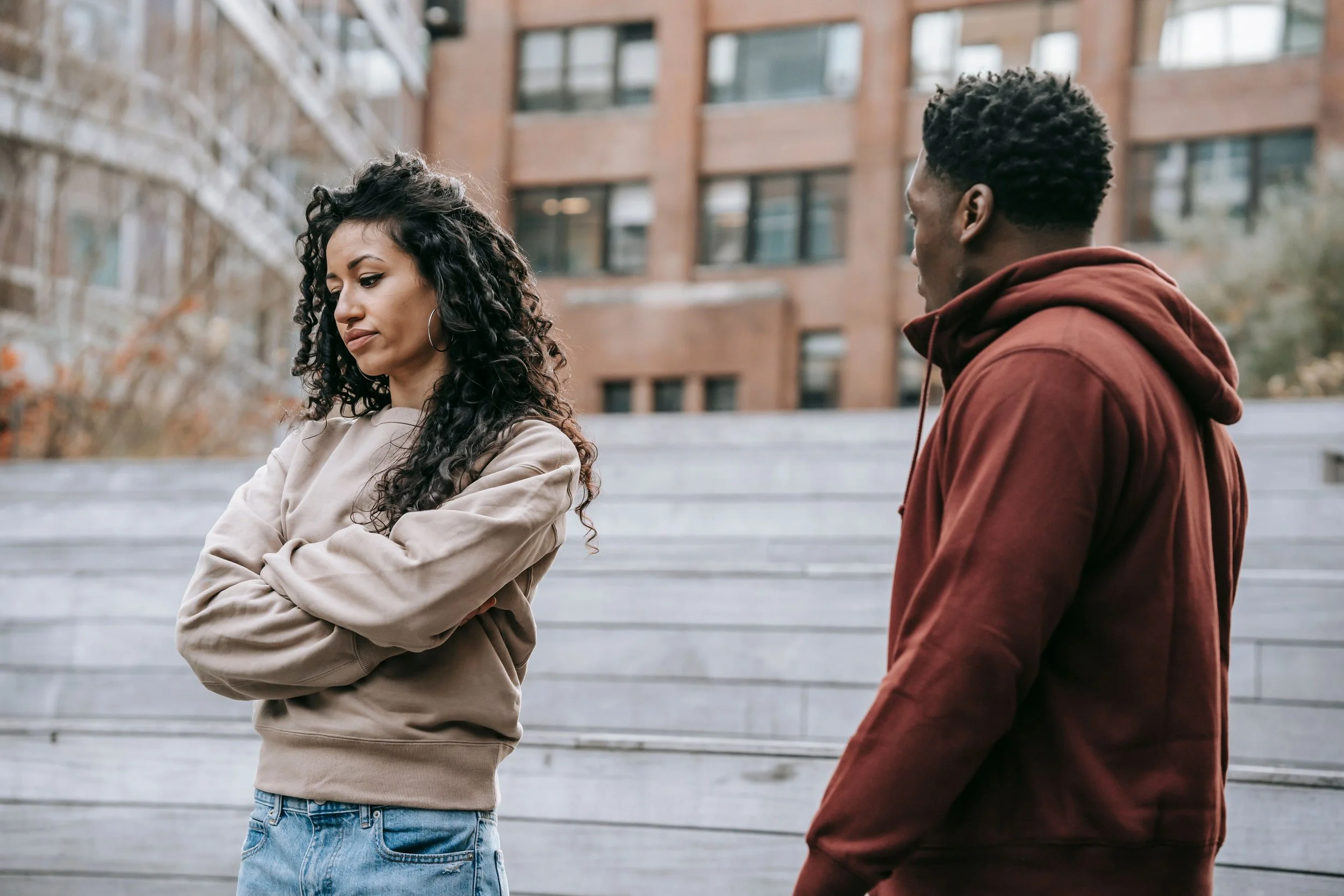 couple arguing