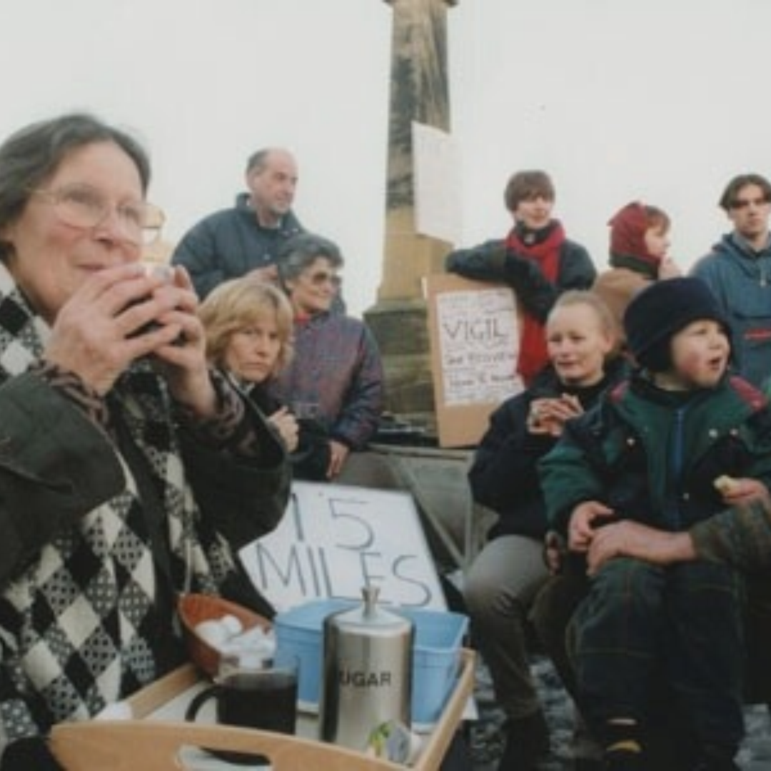 24-hour vigil by Friends of Bell View, 1997