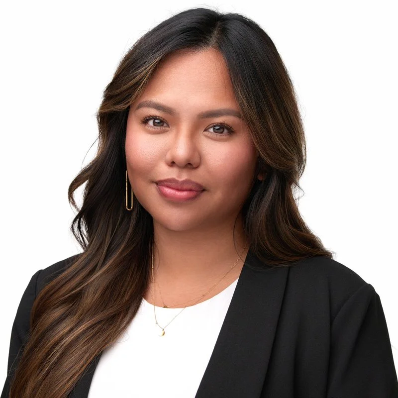 Professional headshot Winnipeg woman black blazer 204 Photography