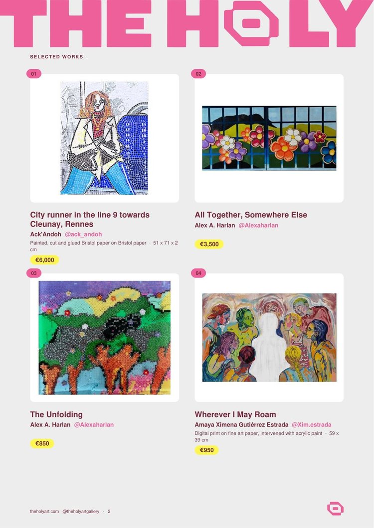 Open Art catalogue page 2