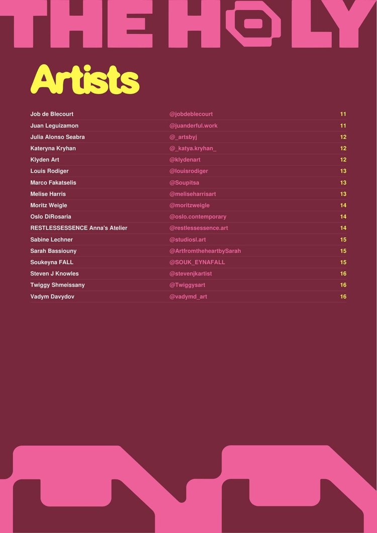 Open Art catalogue page 18