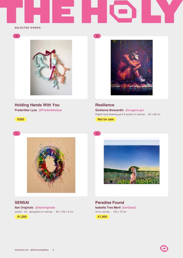 Open Art catalogue page 9