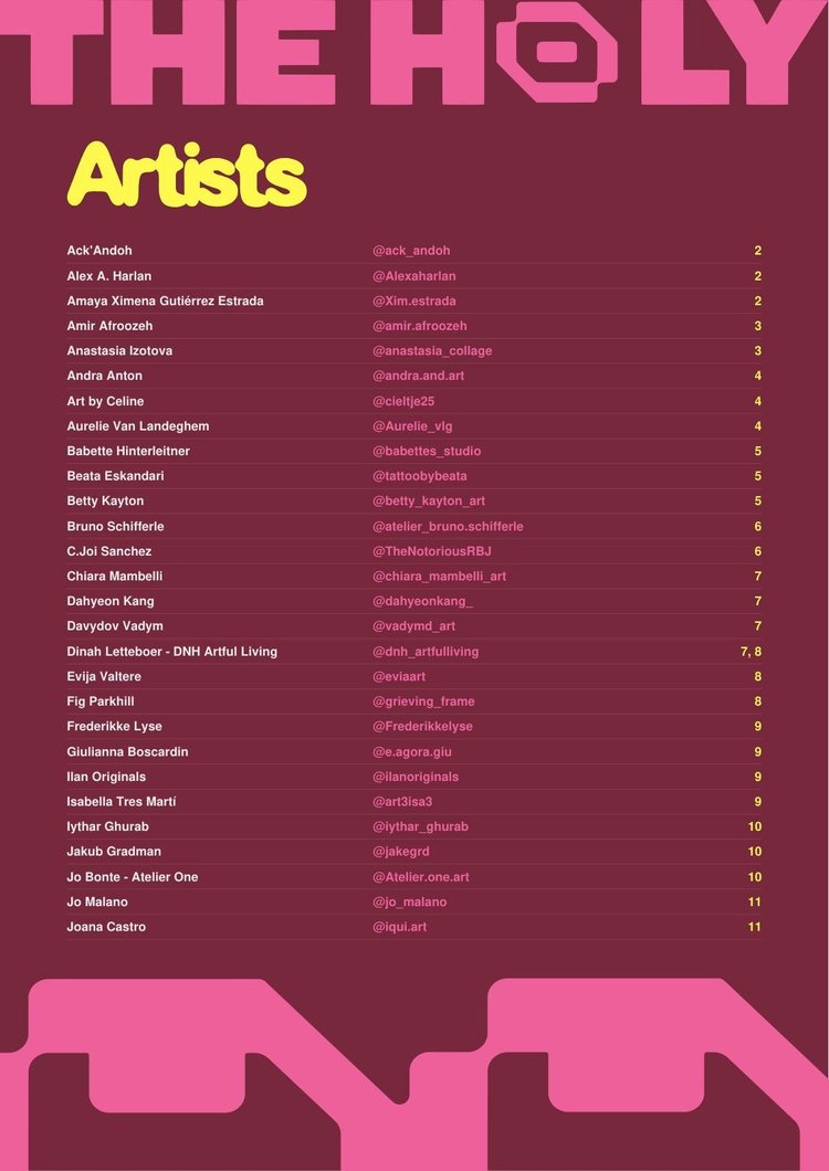 Open Art catalogue page 17