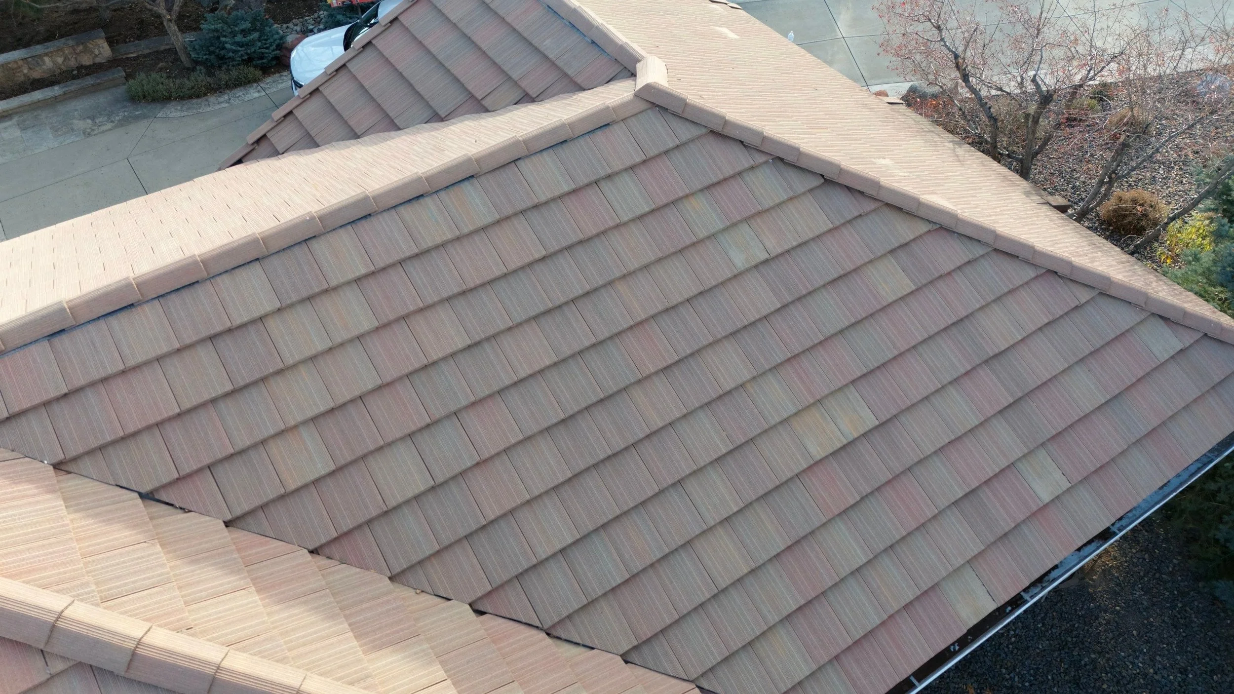 Concrete tile roof example
