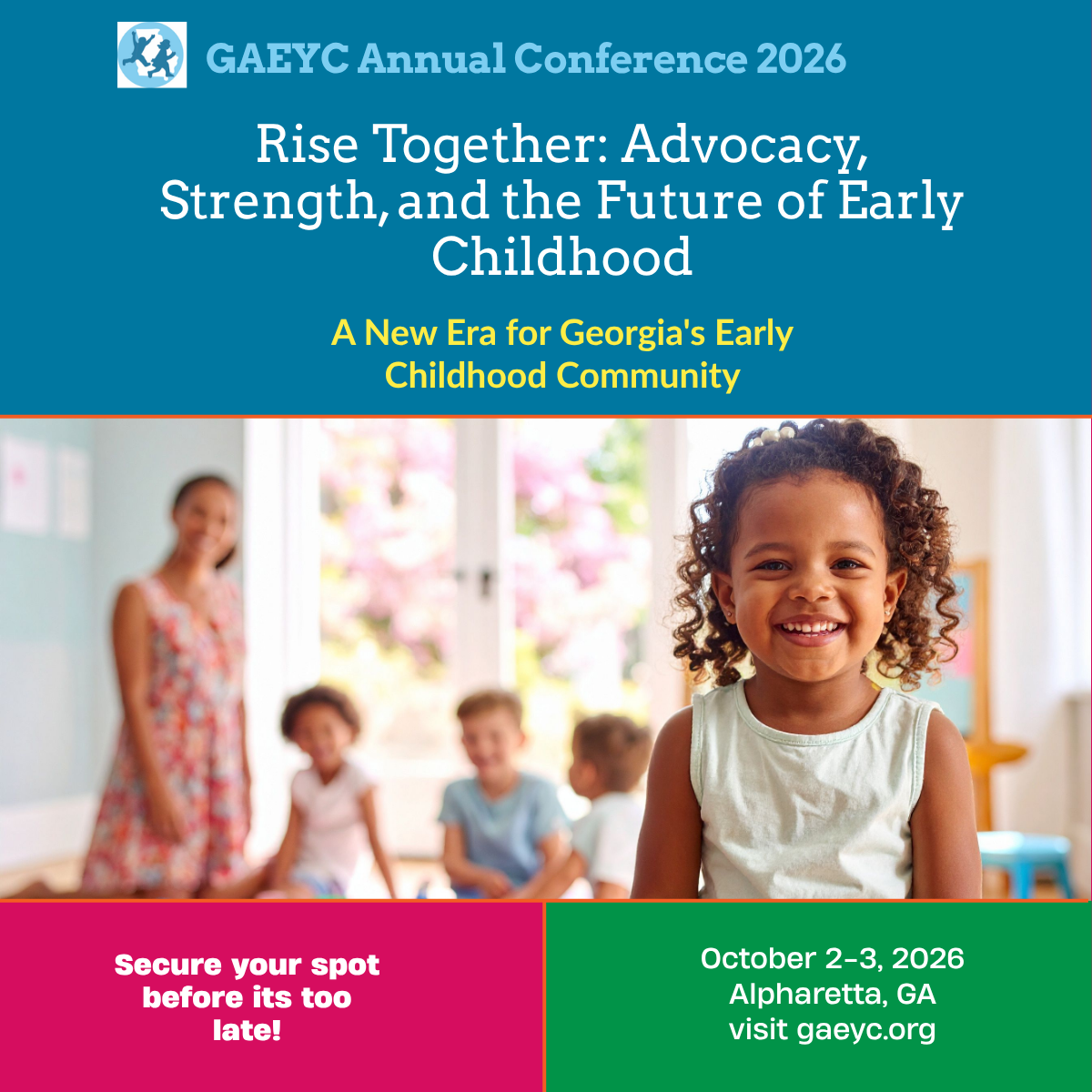 GAEYC 2026 Facebook Graphic