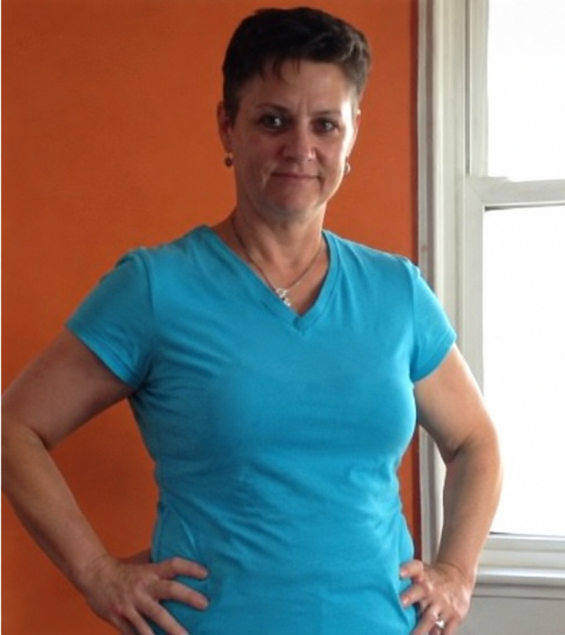 Dede after her wellness journey