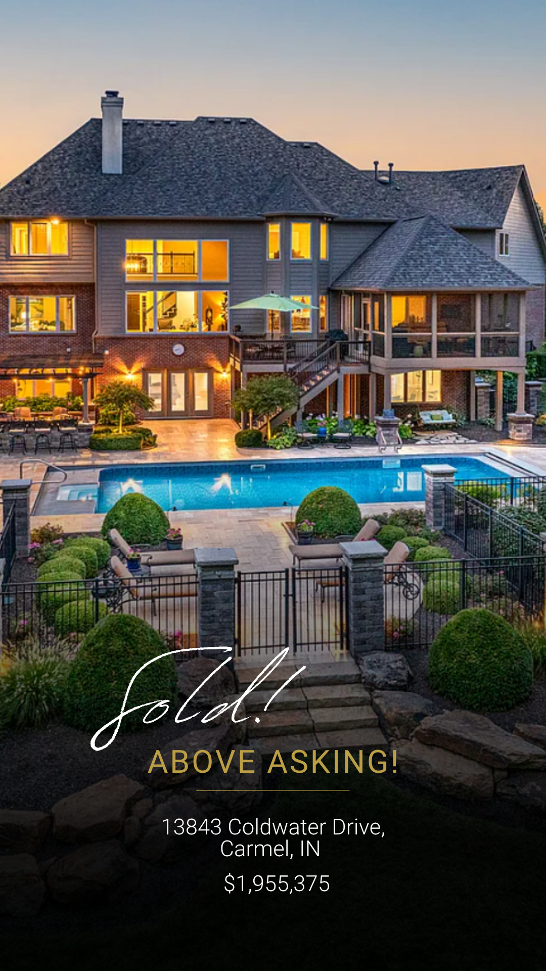 Dawn Pollard sold property social story, Coldwater Drive