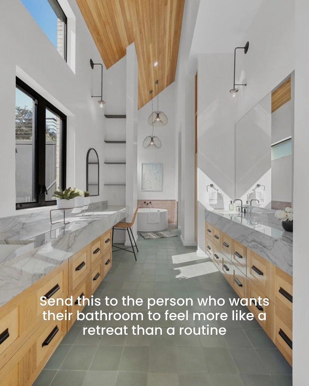 Send this to the person who wants their bathroom to feel more like a retreat than a routine