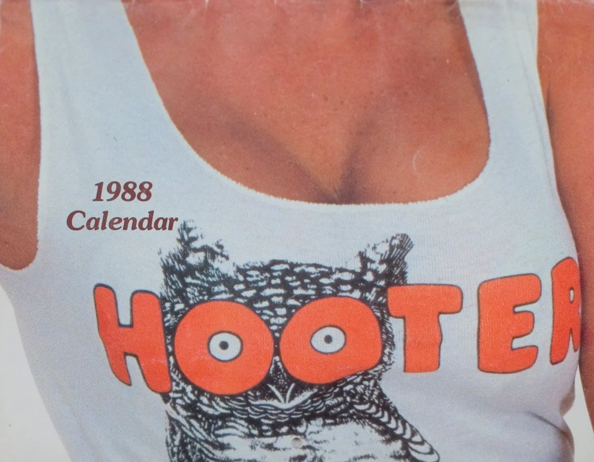 1988 Hooters Calendar cover