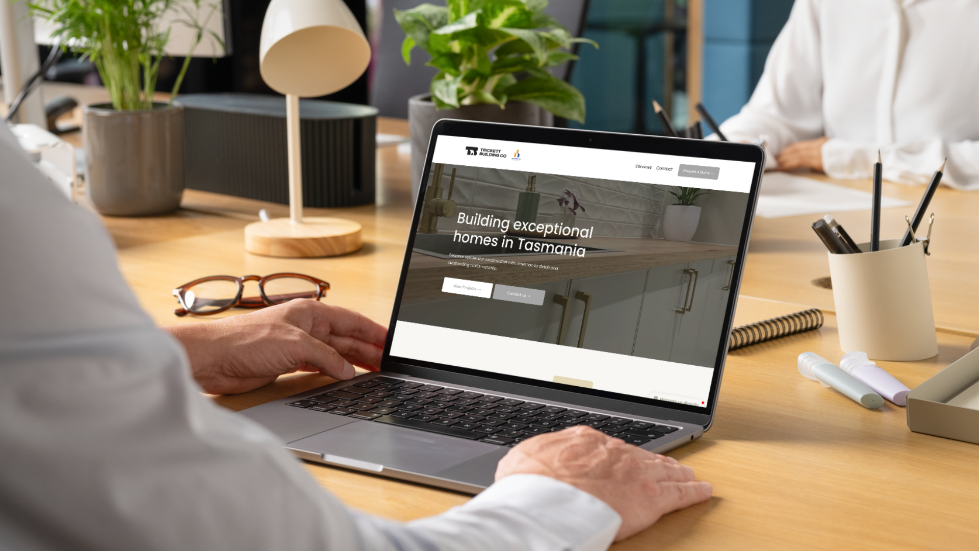 Broad Collective website design 2